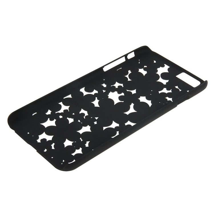Hollow Style Daisy Pearl Encrusted Plastic Protective Case for iPhone 6