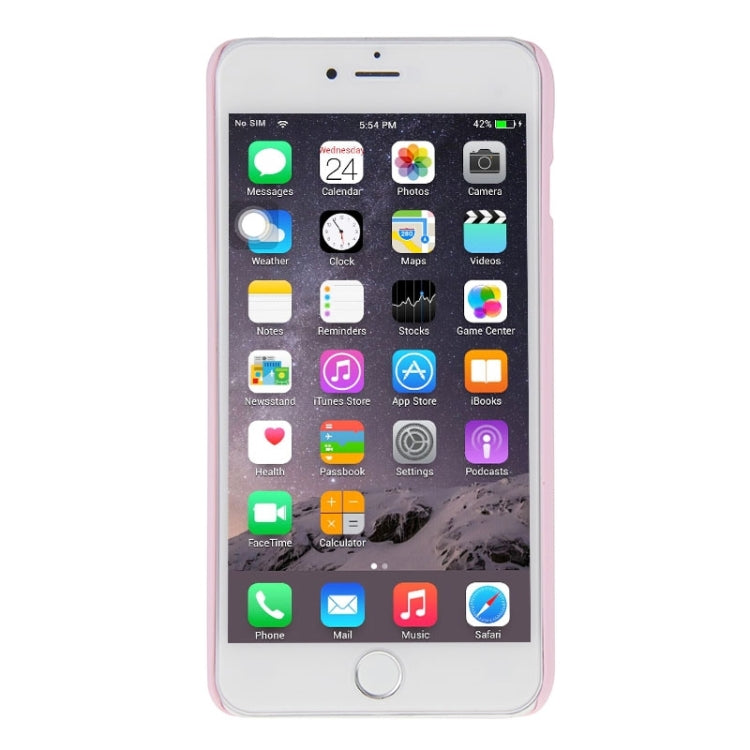 Hollow Style Daisy Pearl Encrusted Plastic Protective Case for iPhone 6
