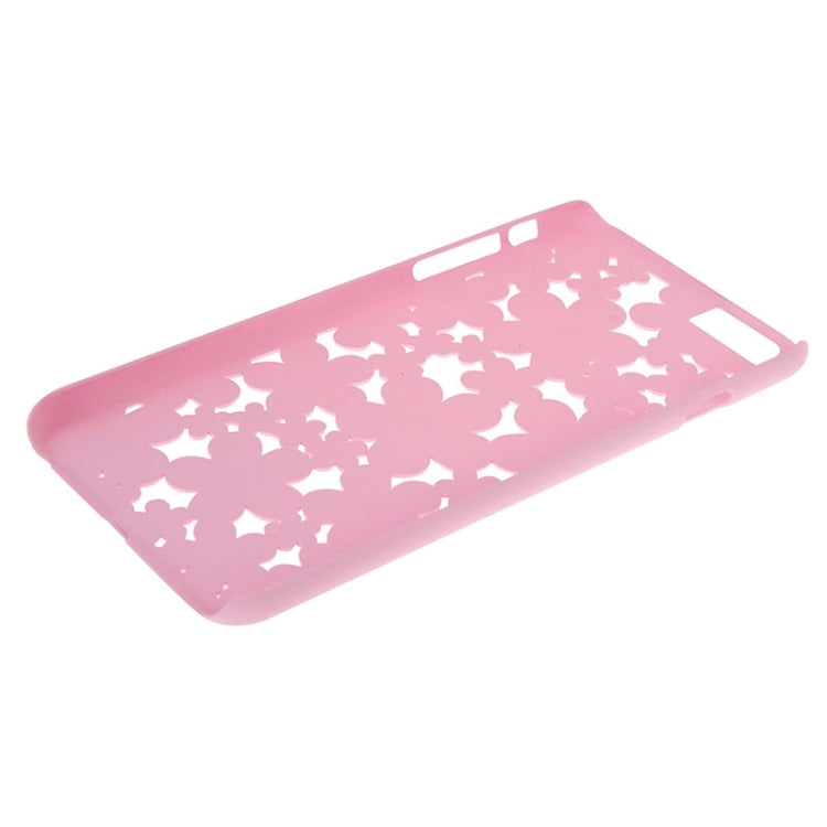 Hollow Style Daisy Pearl Encrusted Plastic Protective Case for iPhone 6
