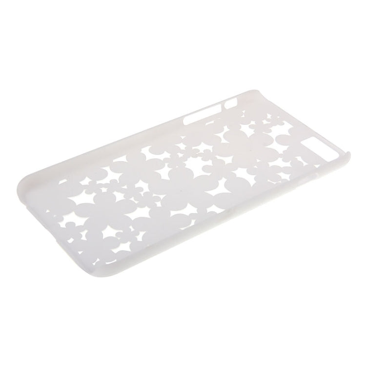 Hollow Style Daisy Pearl Encrusted Plastic Protective Case for iPhone 6