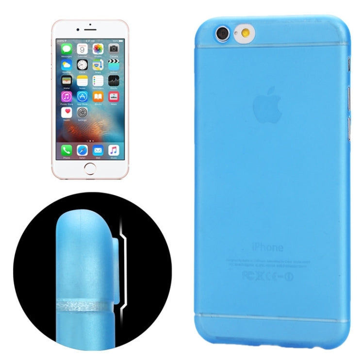 Ultrathin Camera Protection Design Translucence PP Case for iPhone 6 & 6S