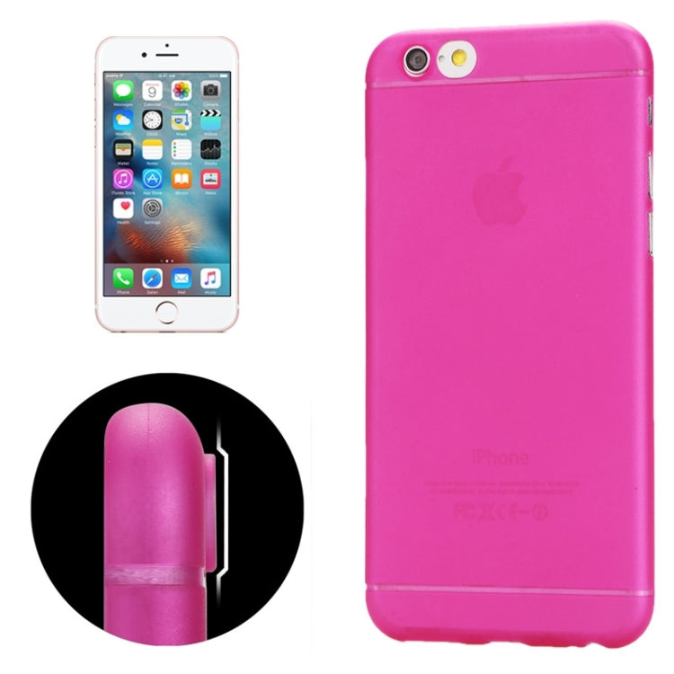 Ultrathin Camera Protection Design Translucence PP Case for iPhone 6 & 6S