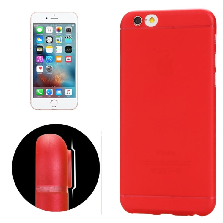 Ultrathin Camera Protection Design Translucence PP Case for iPhone 6 & 6S