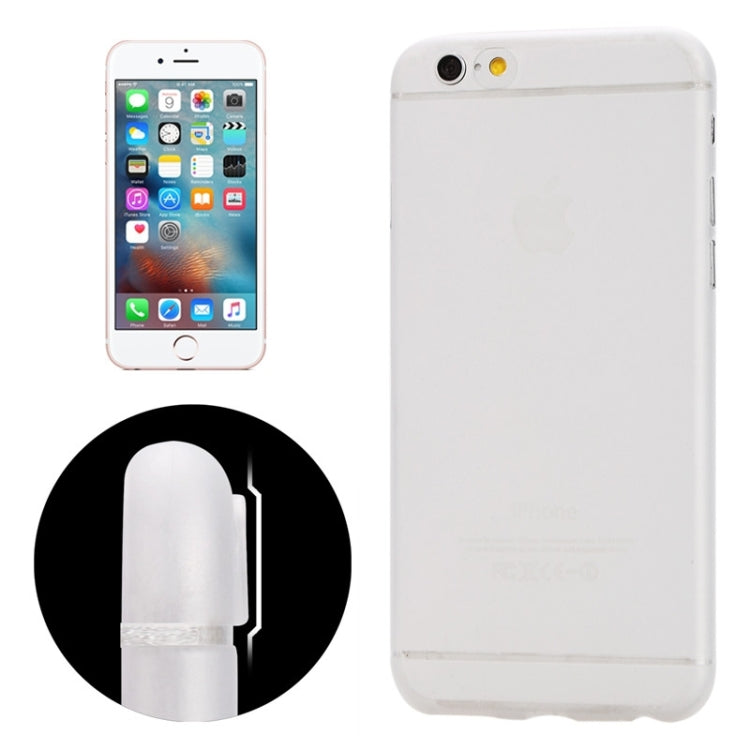 Ultrathin Camera Protection Design Translucence PP Case for iPhone 6 & 6S