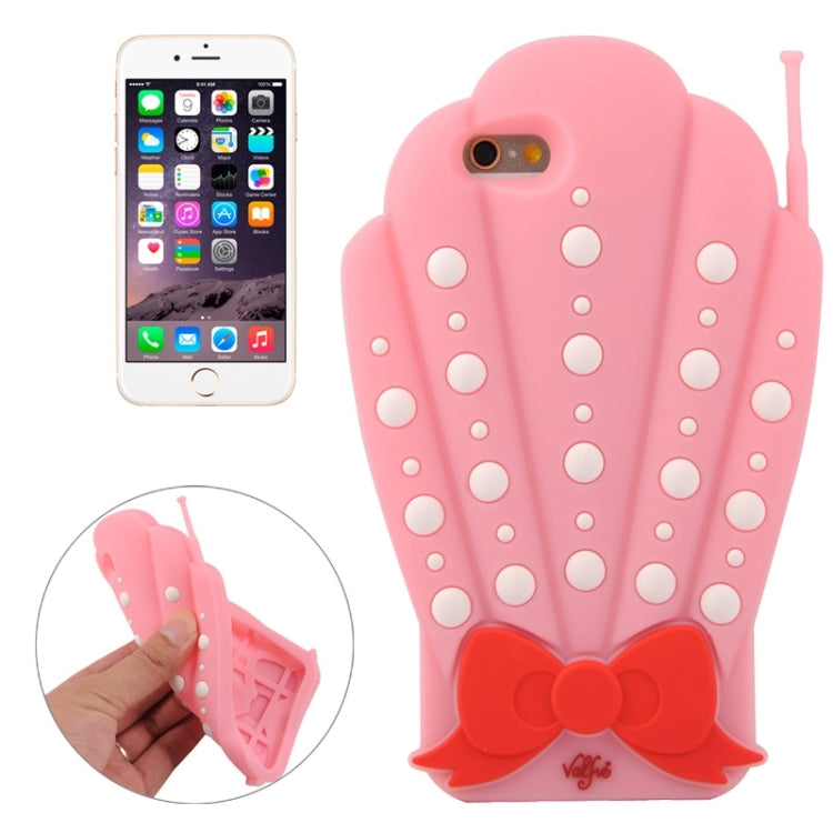 3D Seashell Pattern Silicone Case for iPhone 6