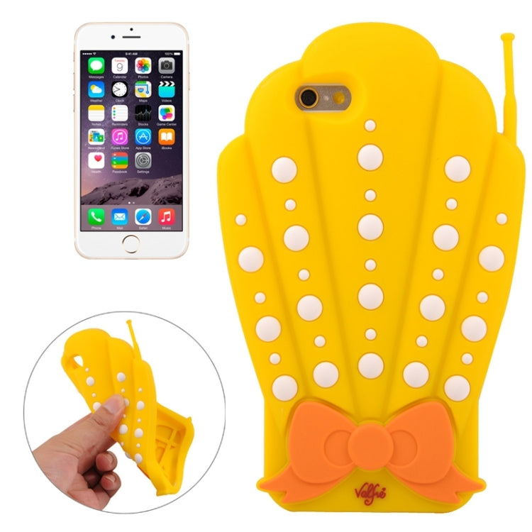3D Seashell Pattern Silicone Case for iPhone 6