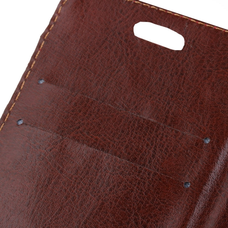 Grape Texture Horizontal Flip Leather Case with Card Slots & Holder for iPhone 6