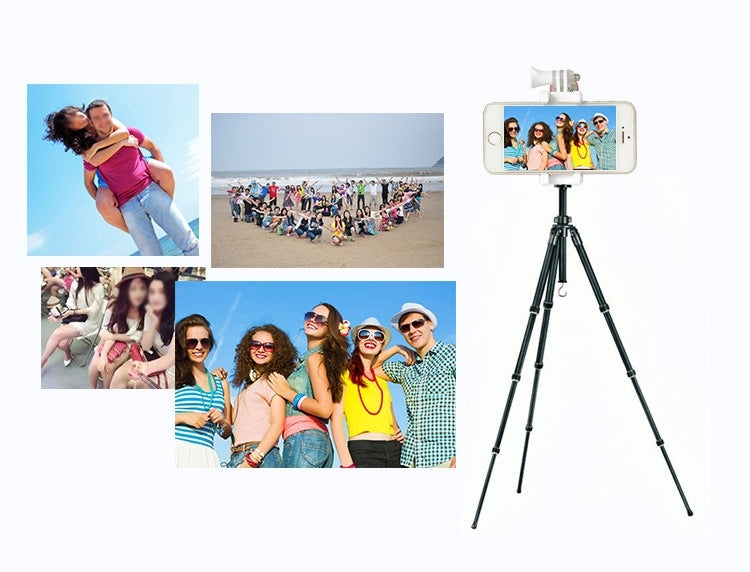 Mini Wire Controlled Selfie Stick Monopod Folding Extendable Pocket Handheld Holder for iOS & Android Phone, Folded Length: 13.5cm, Max Extension Length: 48.0cm