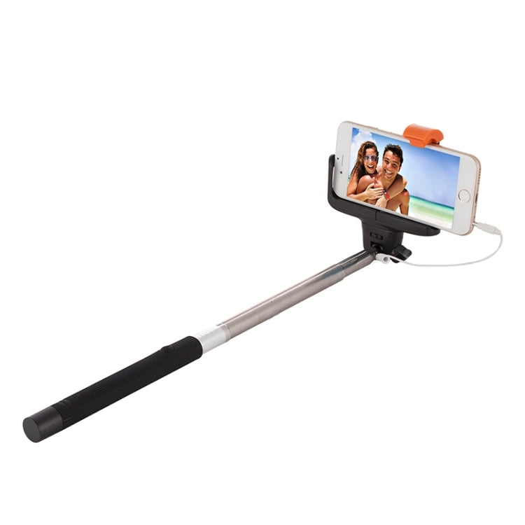 Portable Wire Controlled Selfie Stick Monopod Folding Extendable Handheld Holder with Separable Frame for iOS & Android Phone, Folded Length: 23.4cm, Max Extension Length: 88.6cm