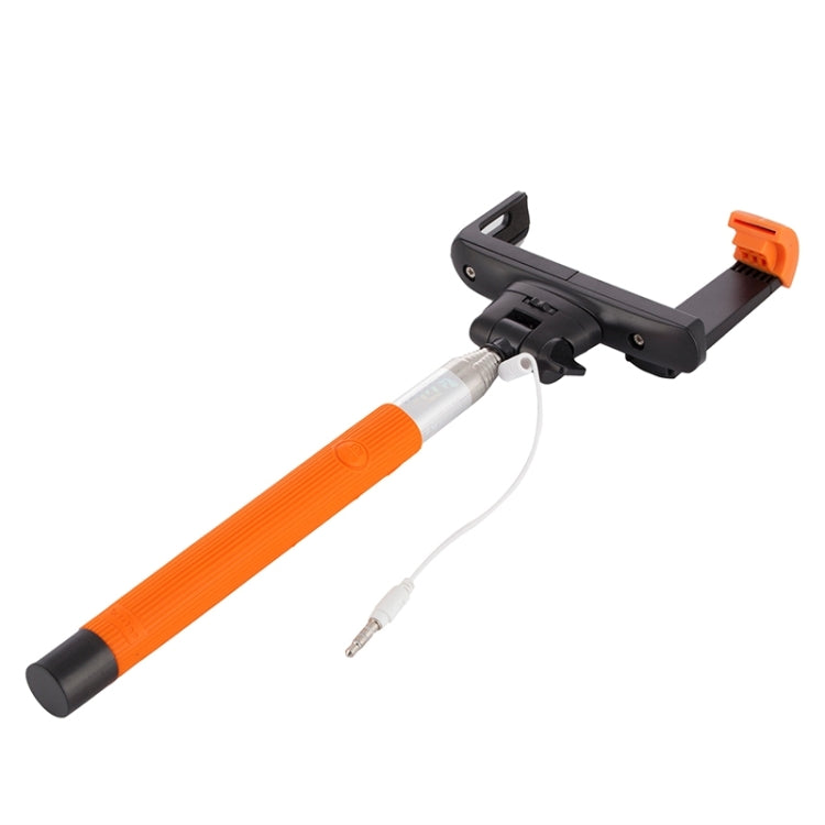 Portable Wire Controlled Selfie Stick Monopod Folding Extendable Handheld Holder with Separable Frame for iOS & Android Phone, Folded Length: 23.4cm, Max Extension Length: 88.6cm