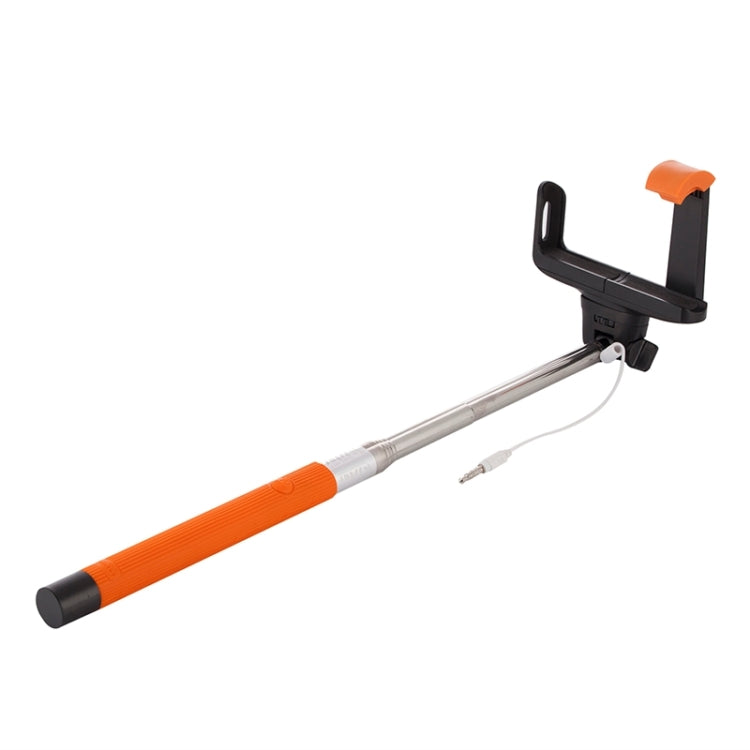 Portable Wire Controlled Selfie Stick Monopod Folding Extendable Handheld Holder with Separable Frame for iOS & Android Phone, Folded Length: 23.4cm, Max Extension Length: 88.6cm