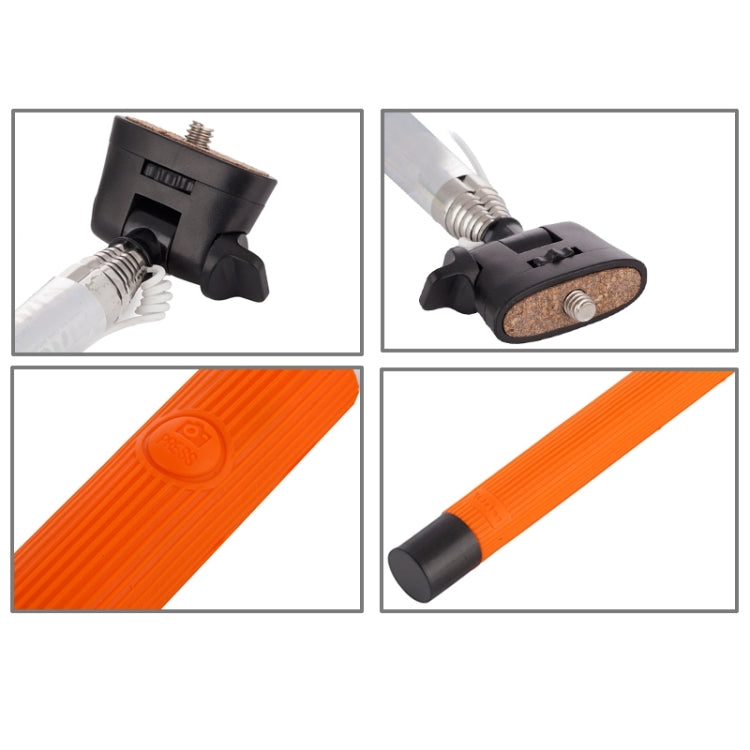 Portable Wire Controlled Selfie Stick Monopod Folding Extendable Handheld Holder with Separable Frame for iOS & Android Phone, Folded Length: 23.4cm, Max Extension Length: 88.6cm