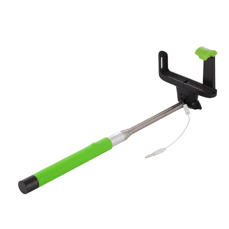 Portable Wire Controlled Selfie Stick Monopod Folding Extendable Handheld Holder with Separable Frame for iOS & Android Phone, Folded Length: 23.4cm, Max Extension Length: 88.6cm