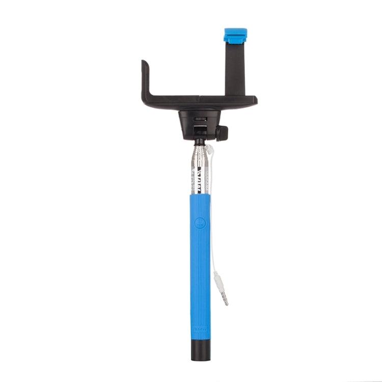 Portable Wire Controlled Selfie Stick Monopod Folding Extendable Handheld Holder with Separable Frame for iOS & Android Phone, Folded Length: 23.4cm, Max Extension Length: 88.6cm