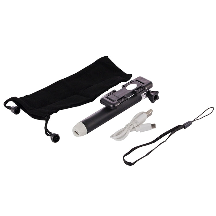 Portable RK-Mini2 Bluetooth Wireless Selfie Stick Monopod Folding Extendable Pocket Handheld Holder for iOS & Android Phone, Folded Length: 13.4cm, Max Extension Length: 73.0cm, Bluetooth Distance: 10m