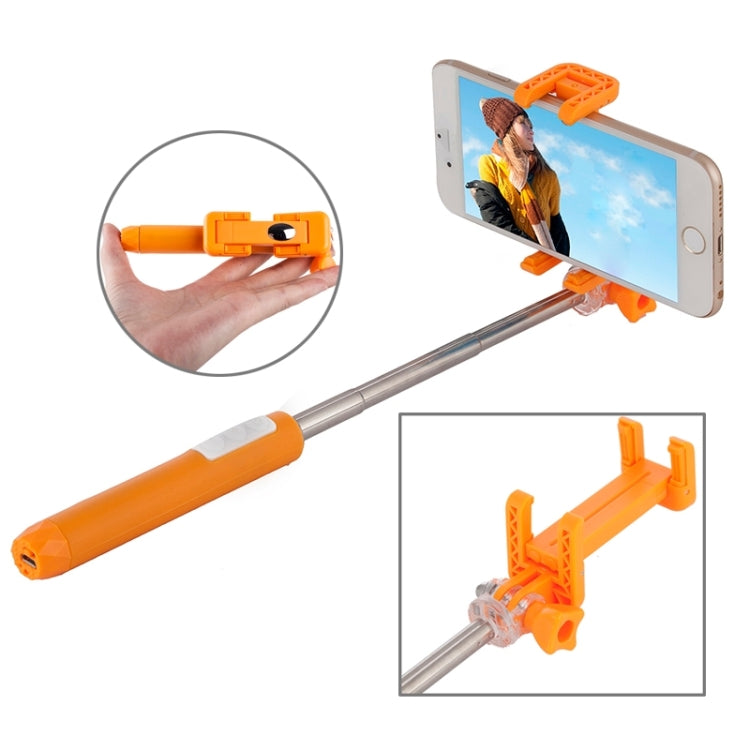 Portable RK-Mini2 Bluetooth Wireless Selfie Stick Monopod Folding Extendable Pocket Handheld Holder for iOS & Android Phone, Folded Length: 13.4cm, Max Extension Length: 73.0cm, Bluetooth Distance: 10m