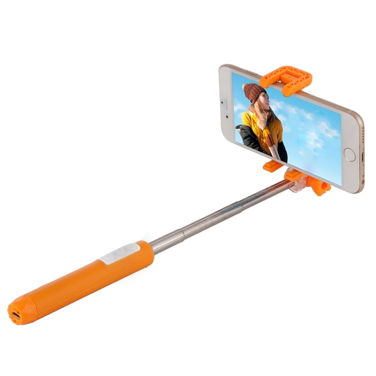 Portable RK-Mini2 Bluetooth Wireless Selfie Stick Monopod Folding Extendable Pocket Handheld Holder for iOS & Android Phone, Folded Length: 13.4cm, Max Extension Length: 73.0cm, Bluetooth Distance: 10m