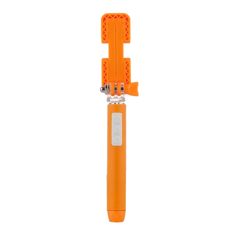 Portable RK-Mini2 Bluetooth Wireless Selfie Stick Monopod Folding Extendable Pocket Handheld Holder for iOS & Android Phone, Folded Length: 13.4cm, Max Extension Length: 73.0cm, Bluetooth Distance: 10m