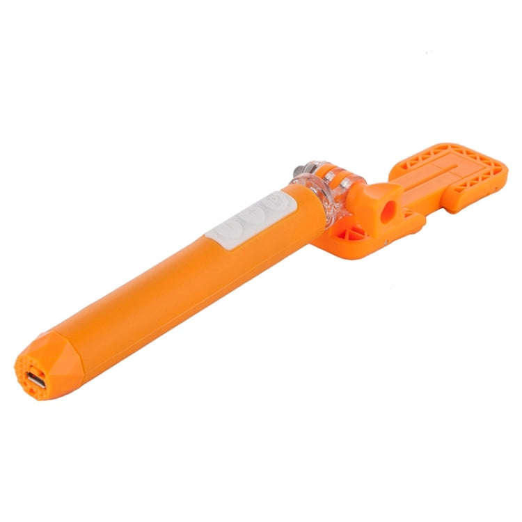 Portable RK-Mini2 Bluetooth Wireless Selfie Stick Monopod Folding Extendable Pocket Handheld Holder for iOS & Android Phone, Folded Length: 13.4cm, Max Extension Length: 73.0cm, Bluetooth Distance: 10m