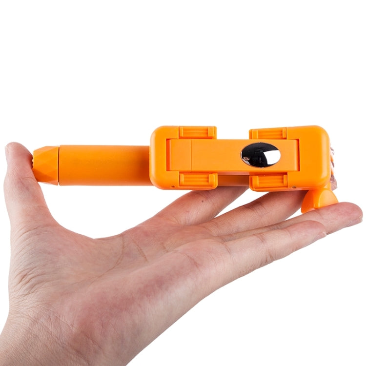 Portable RK-Mini2 Bluetooth Wireless Selfie Stick Monopod Folding Extendable Pocket Handheld Holder for iOS & Android Phone, Folded Length: 13.4cm, Max Extension Length: 73.0cm, Bluetooth Distance: 10m