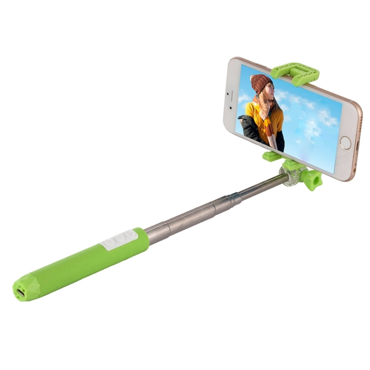 Portable RK-Mini2 Bluetooth Wireless Selfie Stick Monopod Folding Extendable Pocket Handheld Holder for iOS & Android Phone, Folded Length: 13.4cm, Max Extension Length: 73.0cm, Bluetooth Distance: 10m