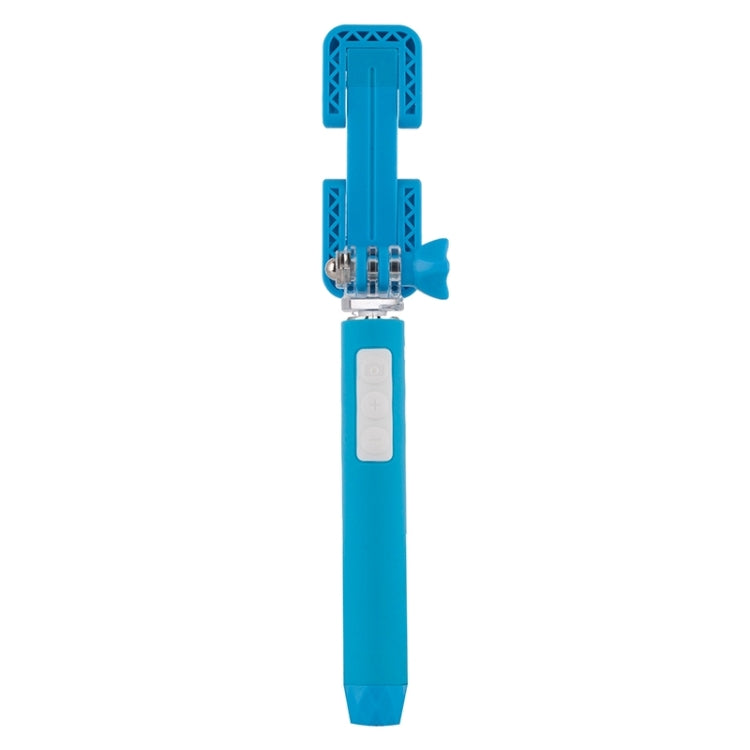 Portable RK-Mini2 Bluetooth Wireless Selfie Stick Monopod Folding Extendable Pocket Handheld Holder for iOS & Android Phone, Folded Length: 13.4cm, Max Extension Length: 73.0cm, Bluetooth Distance: 10m