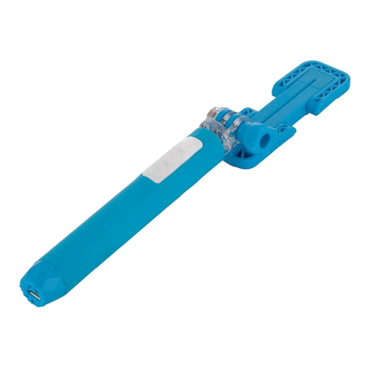 Portable RK-Mini2 Bluetooth Wireless Selfie Stick Monopod Folding Extendable Pocket Handheld Holder for iOS & Android Phone, Folded Length: 13.4cm, Max Extension Length: 73.0cm, Bluetooth Distance: 10m