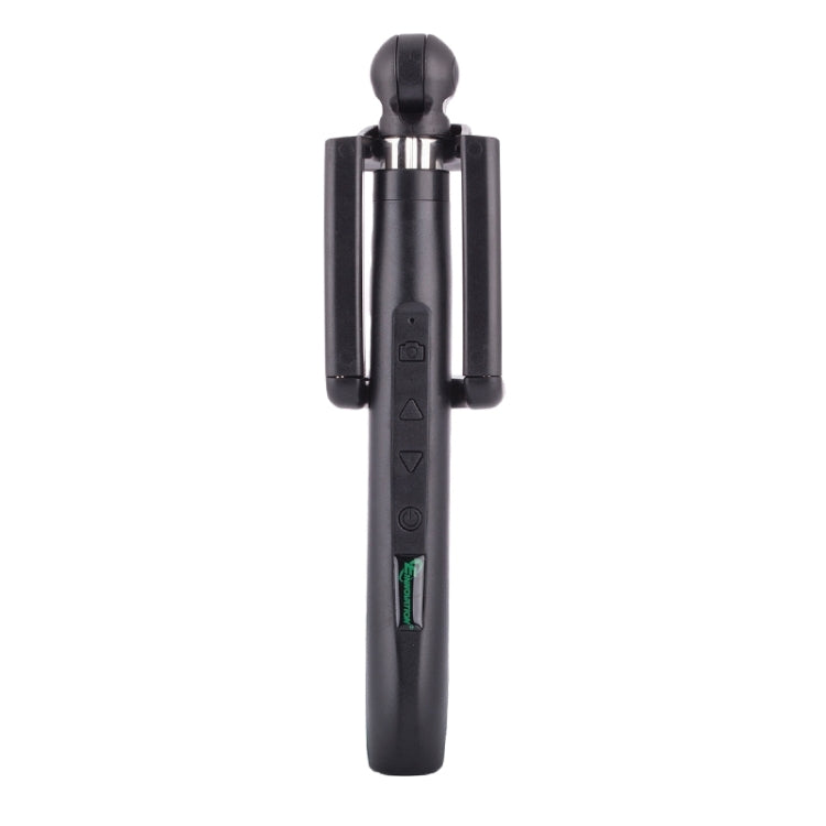 Portable Focusing Bluetooth Wireless Selfie Stick Monopod Folding Extendable Pocket Handheld Holder for iOS & Android Phone, Folded Length: 8.8cm, Max Extension Length: 80.0cm(Black)