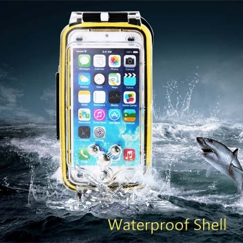 IPX8 Waterproof Dustproof Shockproof Protective Case with Lanyard for iPhone 6 & 6S