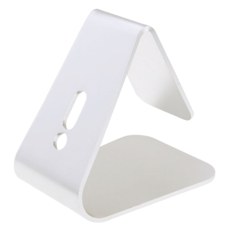 Universal Aluminum Alloy Micro-suction Stand , for iPhone, iPad, Samsung, HTC, LG, Sony, Huawei, Lenovo, Xiaomi, Google, OnePlus and other Smartphones or Tablet PC(Silver)