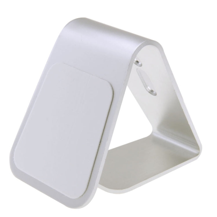 Universal Aluminum Alloy Micro-suction Stand , for iPhone, iPad, Samsung, HTC, LG, Sony, Huawei, Lenovo, Xiaomi, Google, OnePlus and other Smartphones or Tablet PC(Silver)