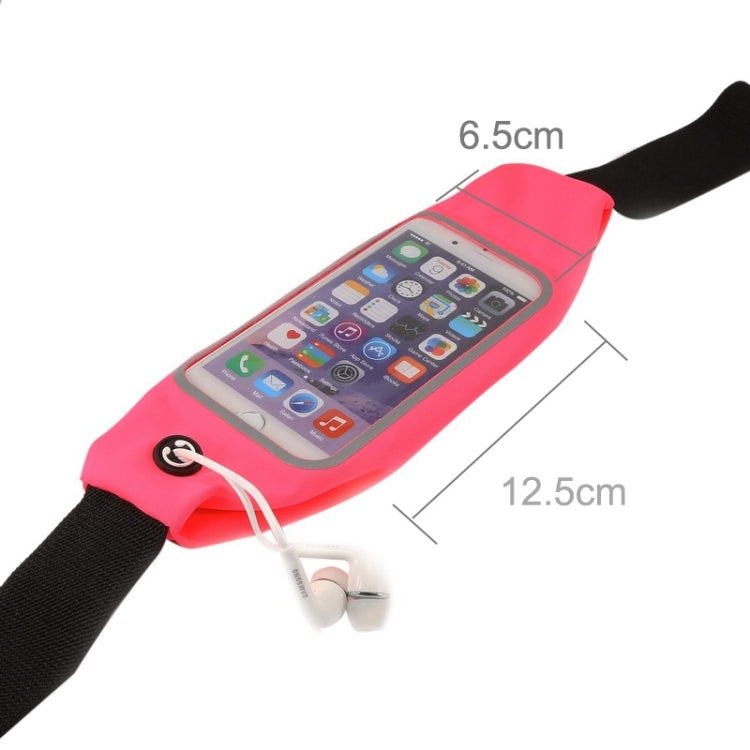 Waterproof Sports Waist Bag Pouch with Earphone Hole for iPhone 6 & 6s
