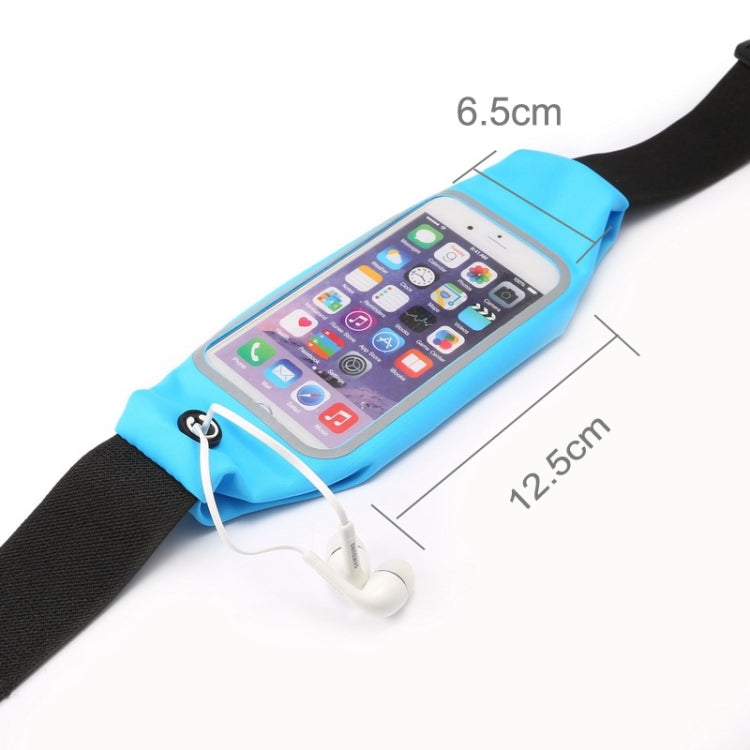 Waterproof Sports Waist Bag Pouch with Earphone Hole for iPhone 6 & 6s