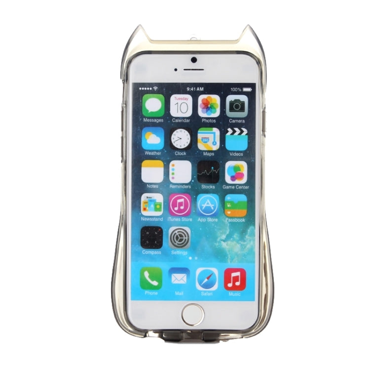 Cat Pattern TPU Protective Case with Lanyard for iPhone 6 & 6s