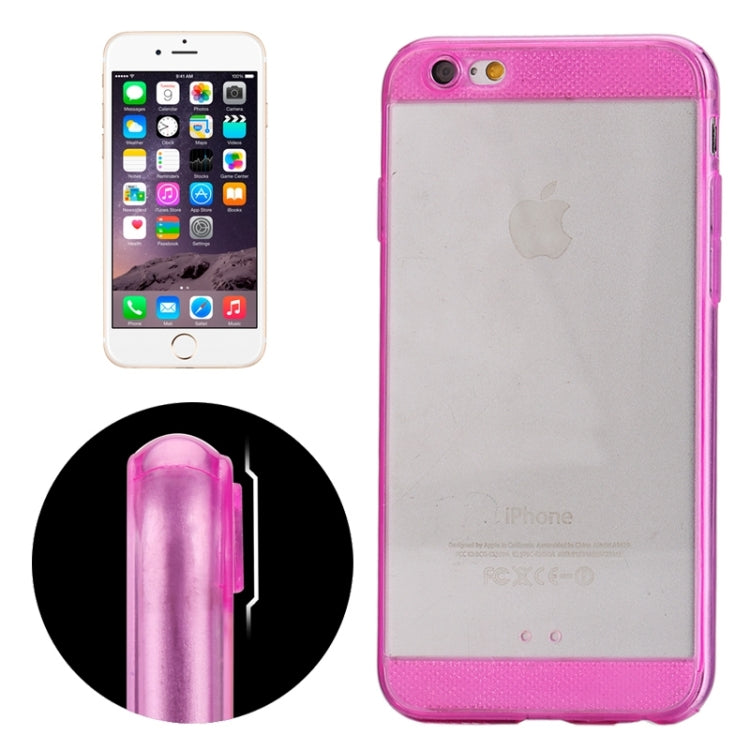 Glitter Powder Acrylic Case with Camera Protection Design for iPhone 6s