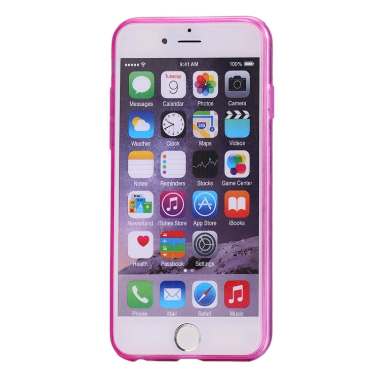 Glitter Powder Acrylic Case with Camera Protection Design for iPhone 6s