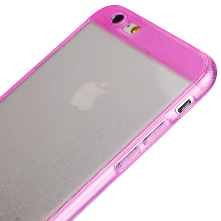 Glitter Powder Acrylic Case with Camera Protection Design for iPhone 6s