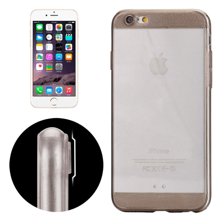 Glitter Powder Acrylic Case with Camera Protection Design for iPhone 6s