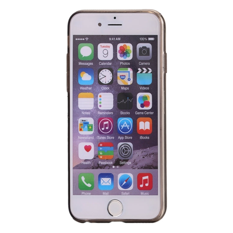 Glitter Powder Acrylic Case with Camera Protection Design for iPhone 6s