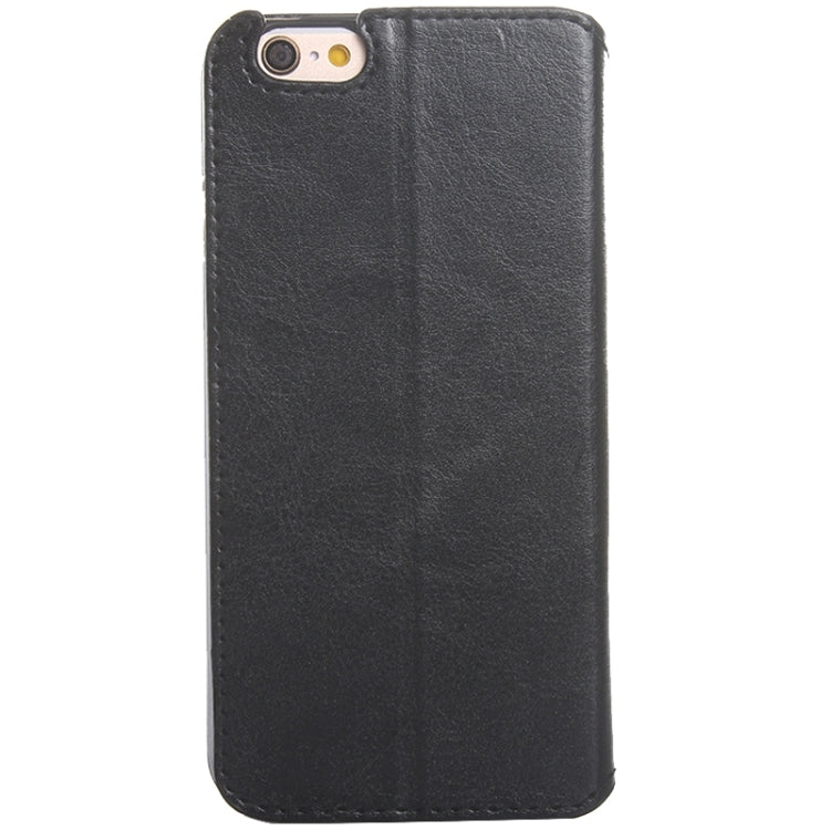 Crazy Horse Texture Horizontal Flip Solid Color Leather Case for iPhone 6 & 6s
