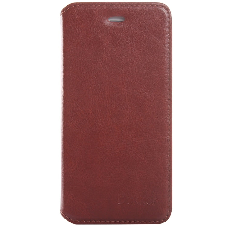 Crazy Horse Texture Horizontal Flip Solid Color Leather Case for iPhone 6 & 6s