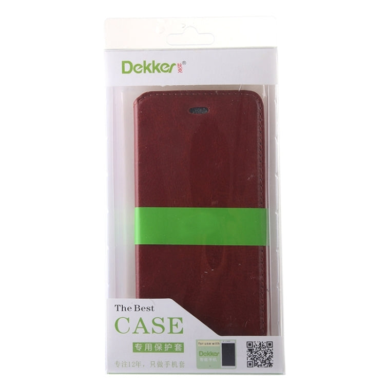 Crazy Horse Texture Horizontal Flip Solid Color Leather Case for iPhone 6 & 6s