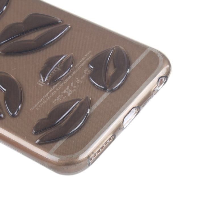 Lip Pattern TPU Case for iPhone 6 & 6s