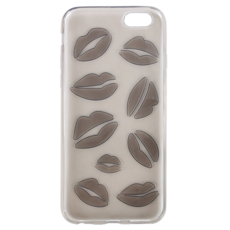 Lip Pattern TPU Case for iPhone 6 & 6s