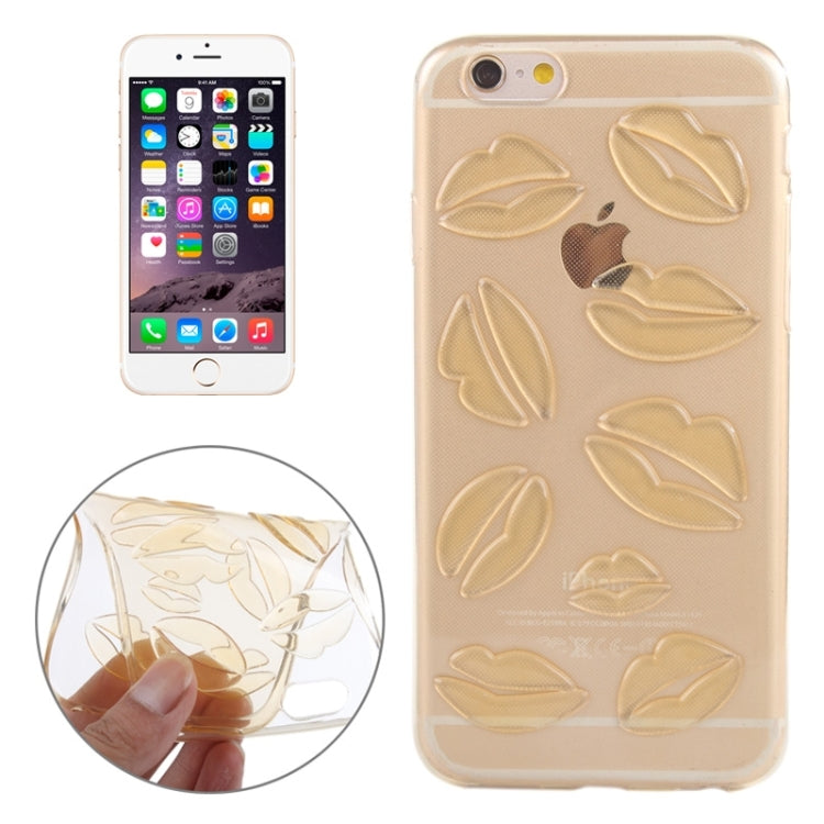 Lip Pattern TPU Case for iPhone 6 & 6s