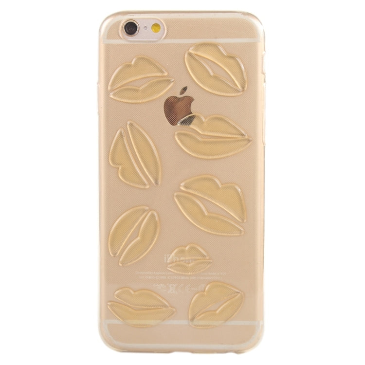 Lip Pattern TPU Case for iPhone 6 & 6s