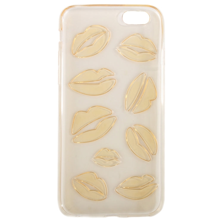 Lip Pattern TPU Case for iPhone 6 & 6s