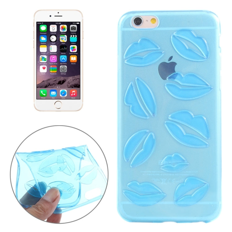 Lip Pattern TPU Case for iPhone 6 & 6s