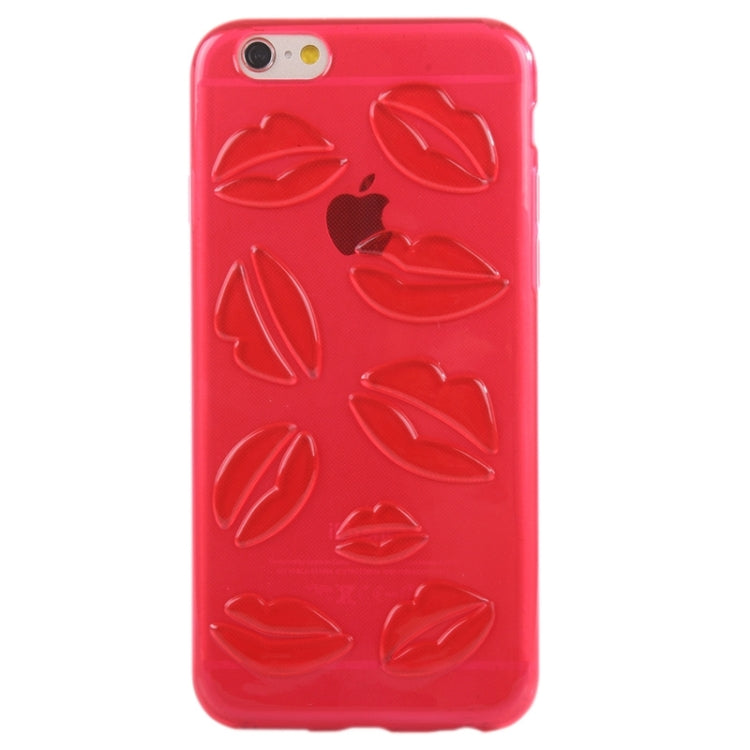 Lip Pattern TPU Case for iPhone 6 & 6s