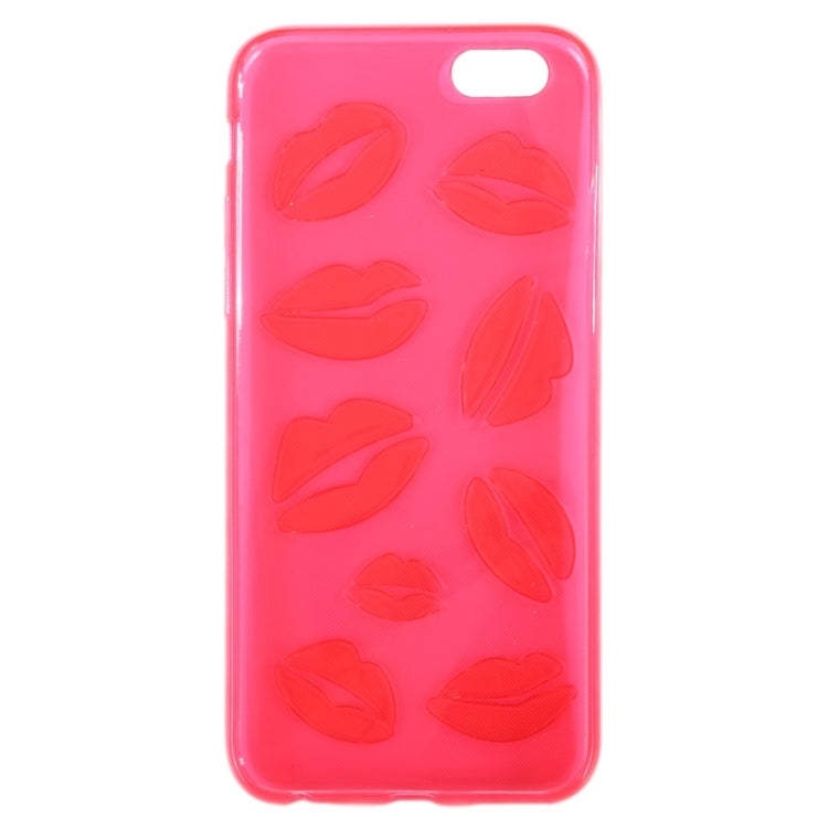 Lip Pattern TPU Case for iPhone 6 & 6s